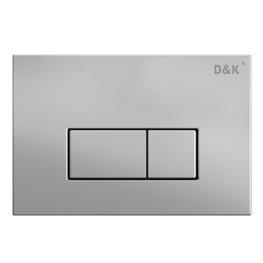 Клавиша смыва D&K Rhein DB1499002  (арт.инсталл DI8050127), матовый хром