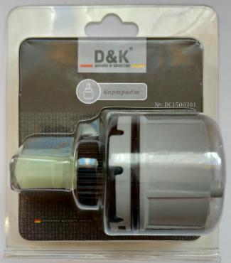 Картридж 38,5 мм (полукруглый шток) D&K KX1060AB OLD