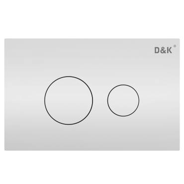 Клавиша смыва D&K Venice DB1029016, белый