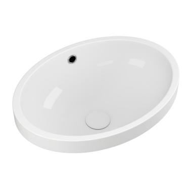 Раковина под столешницу D&K Venice DT1021716, белая 605*440*205мм